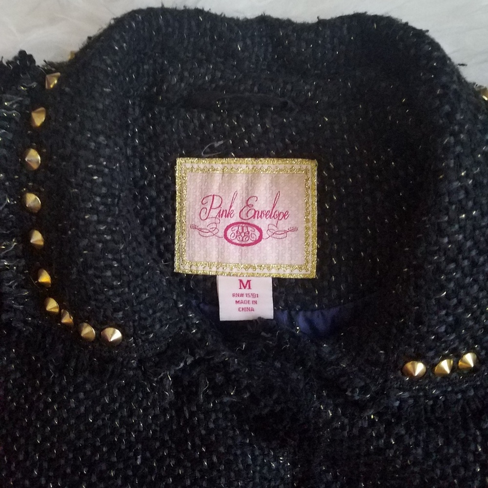 Fringed Tweed Jacket - Picture 6 of 7